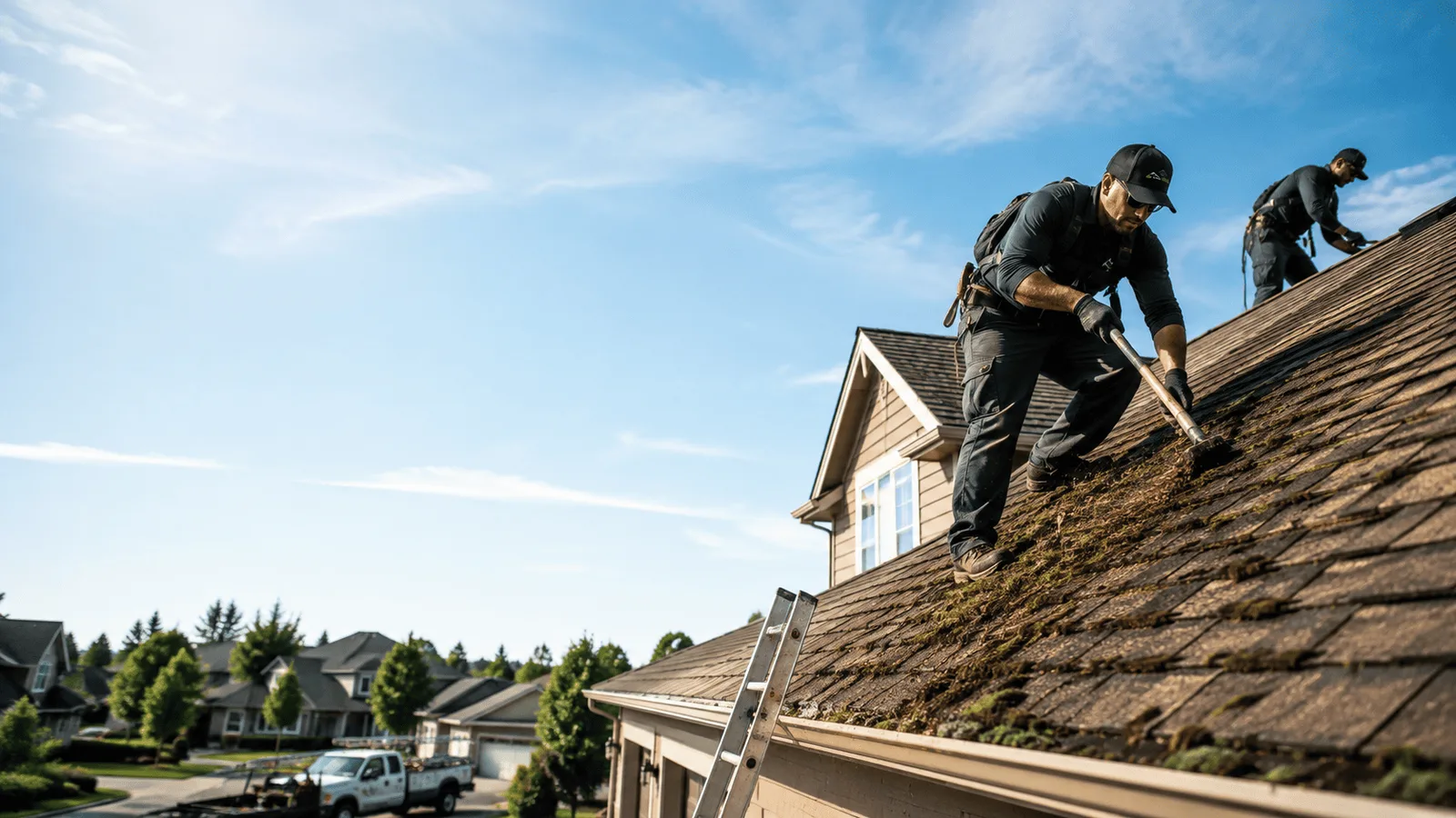 Roof Moss Removal in Constantine, MI near me